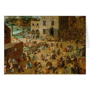 Pieter Bruegel the Elder - Children’s Games Cards