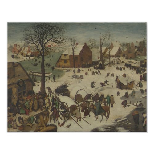 Pieter Bruegel the Elder _  Numbering at Bethlehem Photo Print