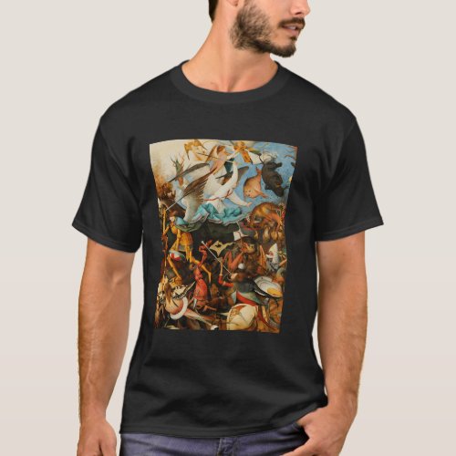 Pieter Bruegel The Elder _ The Fall Of The Angels  T_Shirt