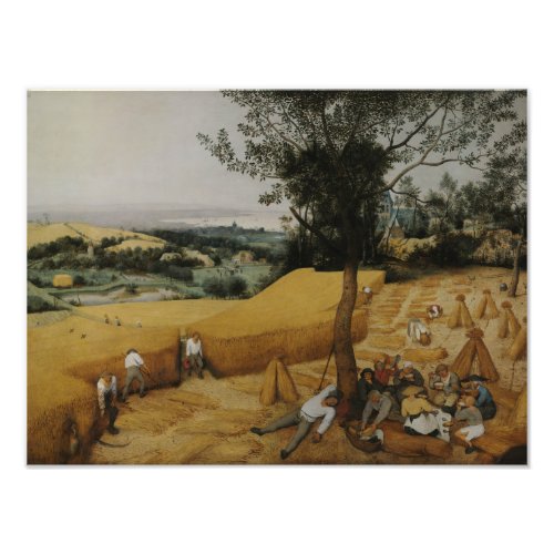 Pieter Bruegel the Elder _ The Harvesters Photo Print