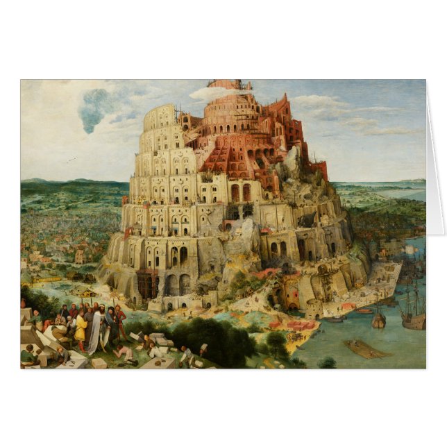 Pieter Bruegel the Elder - The Tower of Babel (Front Horizontal)