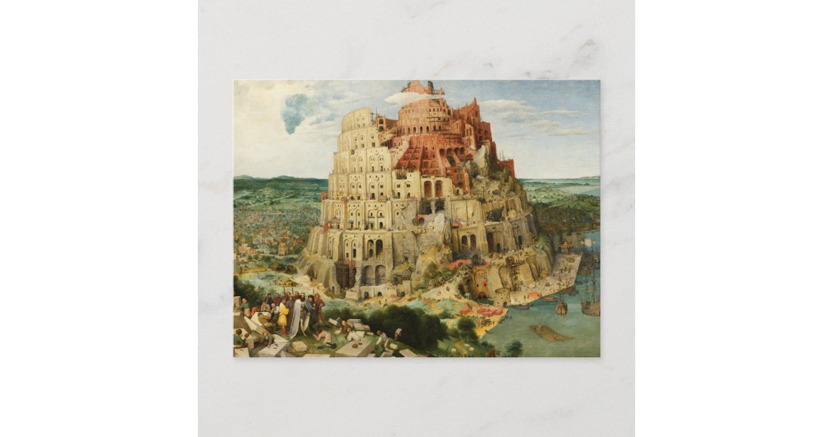 The Tower of Babel print by Pieter Brueghel d.Ä.