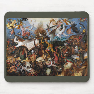Pieter Bruegel , "The Fall of the Rebel Angels" Mouse Pad