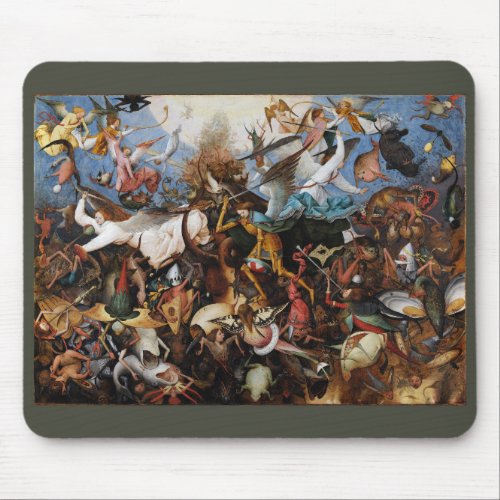 Pieter Bruegel  The Fall of the Rebel Angels Mouse Pad