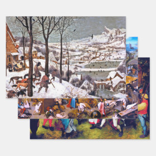 Pieter Bruegel Wrapping Paper Sheets