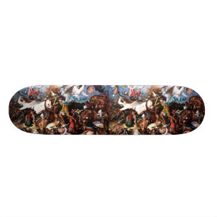 Pieter Bruegel's "The Fall Of The Rebel Angels" Skateboard Deck