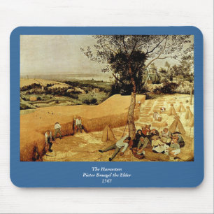 Pieter Bruegel's The Harvesters (1565) Mouse Pad