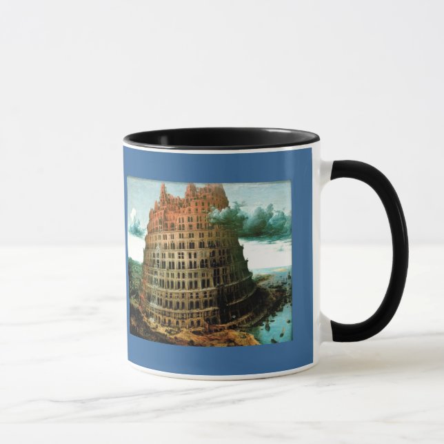 Pieter Bruegel's The "Little" Tower of Babel Mug (Right)