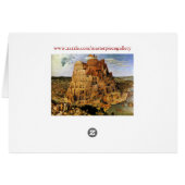 Pieter Bruegel's "The Tower of Babel" (circa 1563) (Back Horizontal)