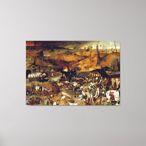 Pieter Bruegels The Triumph of Death 1562 Canvas Print