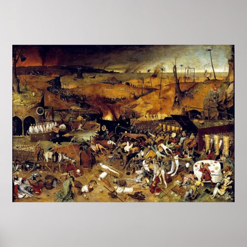 Pieter Bruegels The Triumph of Death 1562 Poster