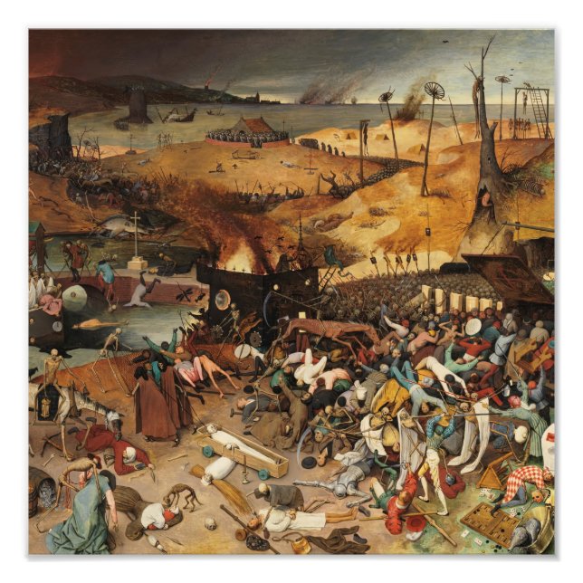 Pieter Brueghel el Viejo  el triunfo de la muerte Photo Print (Front)