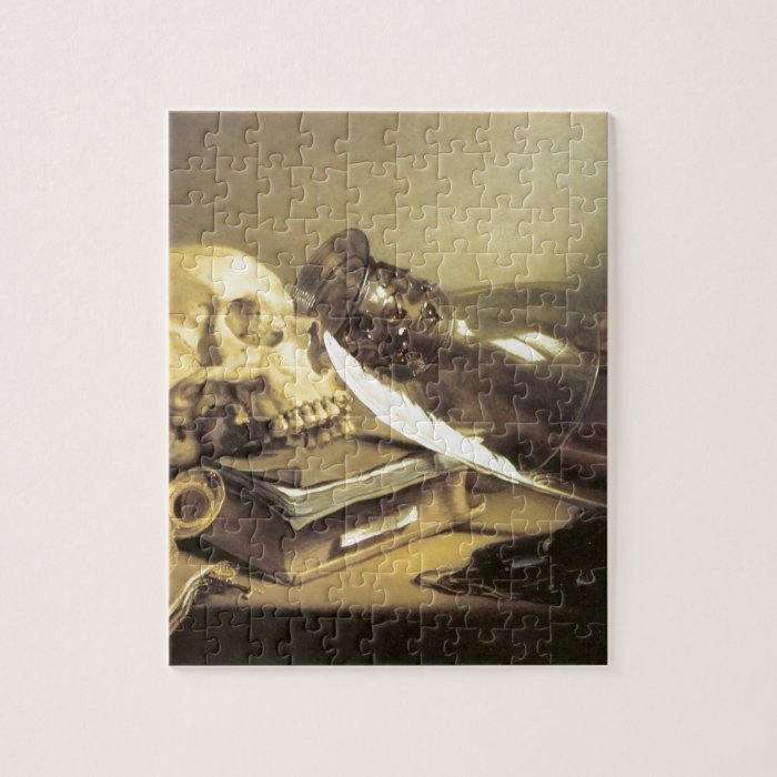 Pieter Claesz Vanitas Still Life Jigsaw Puzzle