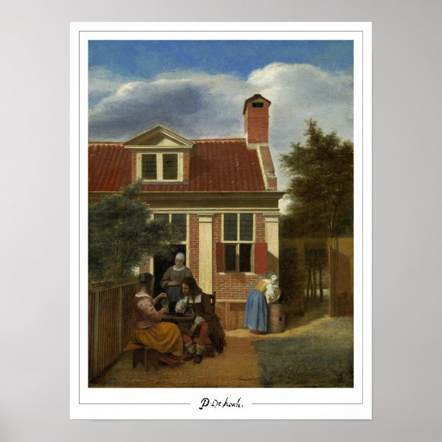 Pieter de Hooch Zedign Art Poster #59 (Front)