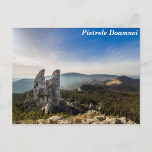 Pietrele Doamnei, Romania Postcard
