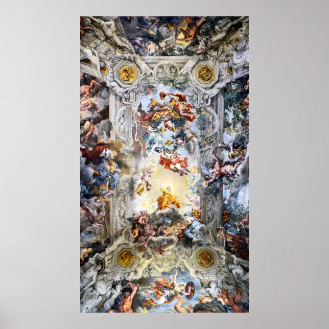 Pietro da Cortona - Triumph of Divine Providence Poster | Zazzle