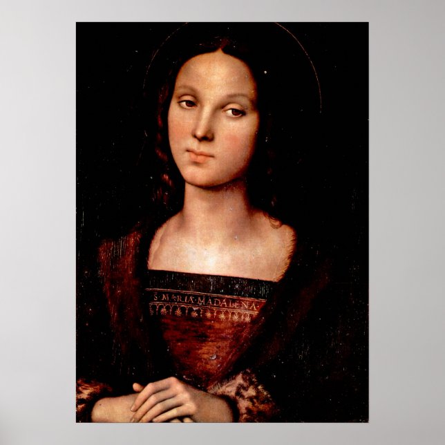 Pietro Perugino - St Mary Magdalene Poster (Front)