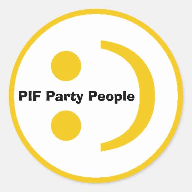 PIF Sticker (Front)