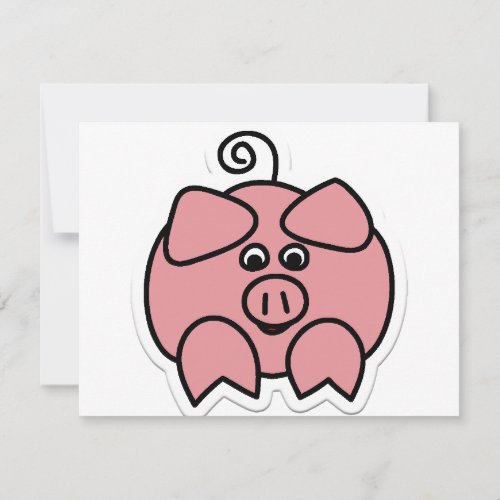 pig personalized announcements