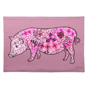 Pig 3 placemat