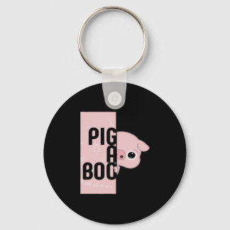 Pig A Boo Keychain