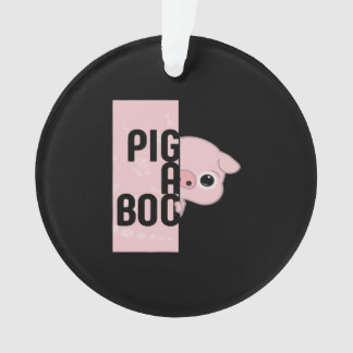 Pig A Boo Ornament