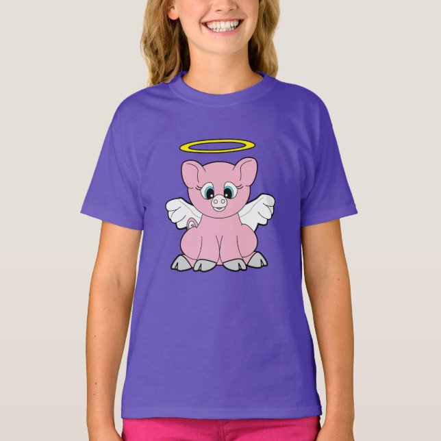 Pig Angel T-Shirt (Front)