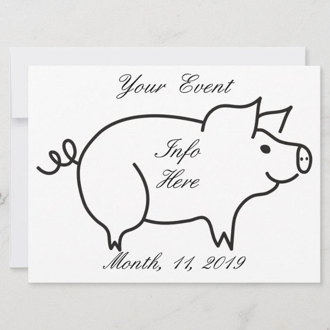 Pig Animal Thunder_Cove (Front)