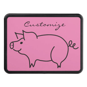 Pig Animal Thunder_Cove Hitch Cover