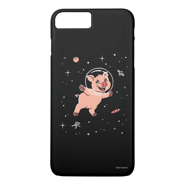 Pig Animals In Space Case-Mate iPhone Case (Back)