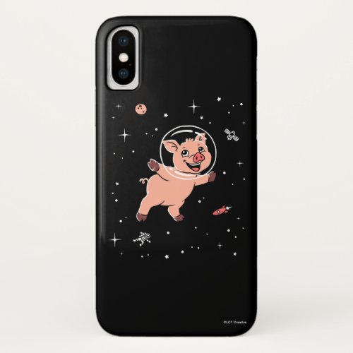 Pig Animals In Space iPhone X Case