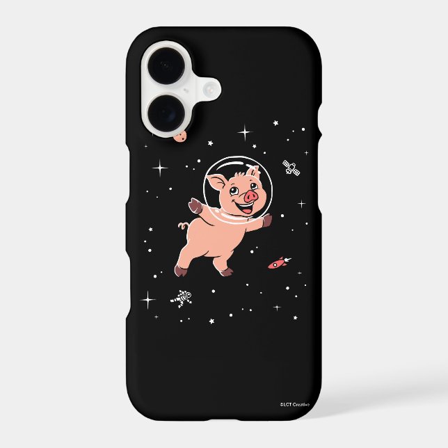 Pig Animals In Space Iphone Case (Back)