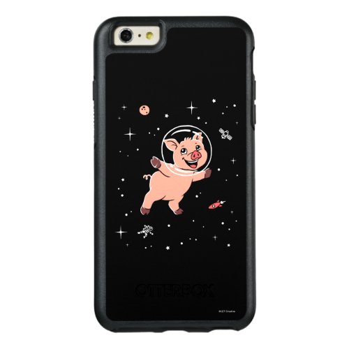 Pig Animals In Space OtterBox iPhone 66s Plus Case