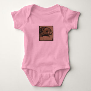 Pig Baby Bodysuit