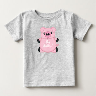Pig Baby Shower Farm Baby T-Shirt