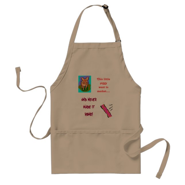 pig/bacon breakfast apron (Front)