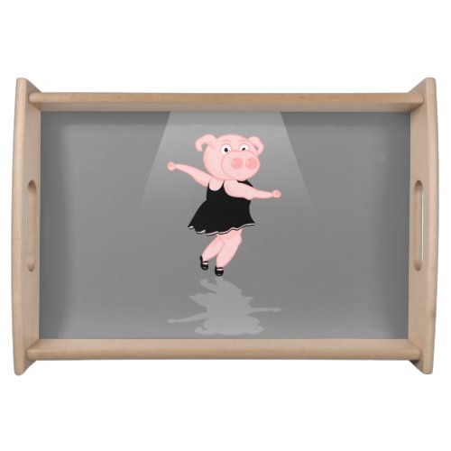 Pig Ballerina Serving Tray