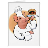 Pig BBQ Card (Front)