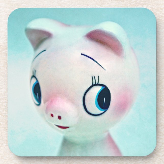Pig Beverage Coaster (Front)