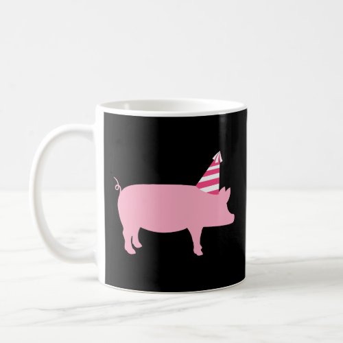 Pig Birthday Party Cute Piggy Gift Idea for Pig Lo Coffee Mug