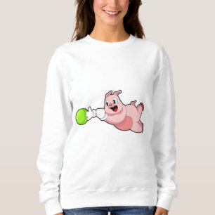 Pig Bowling Bowling ball Sweatshirt