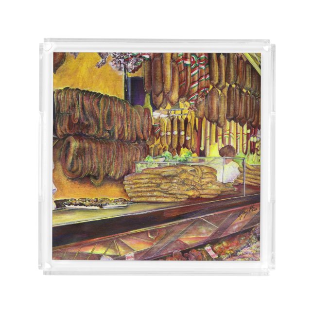 Pig, Budapest Acrylic Tray (Front)