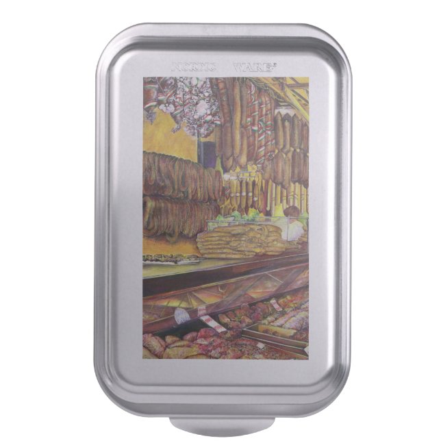 Pig, Budapest Cake Pan (Front Vertical)