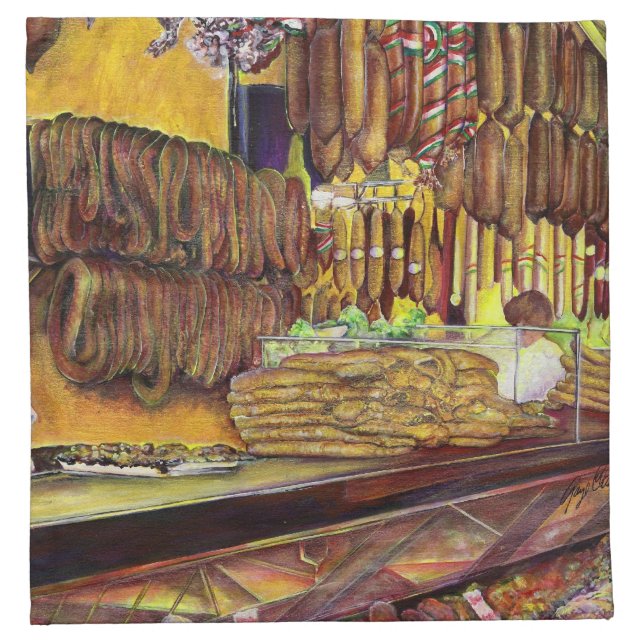 Pig, Budapest Cloth Napkin (Front)