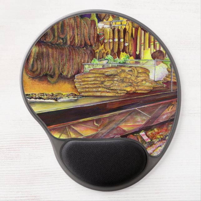 Pig, Budapest Gel Mouse Pad (Front)