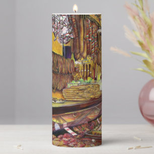 Pig. Budapest Pillar Candle