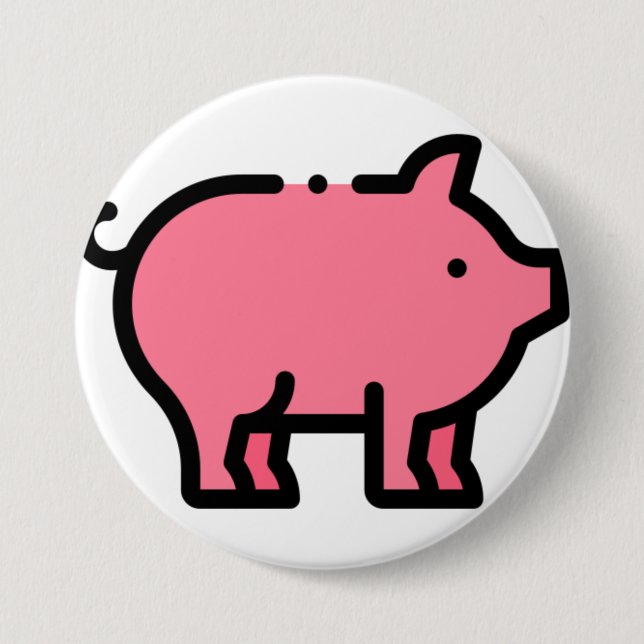 Pig Button (Front)