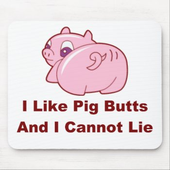 Pig Butts Mouse Pad by ThePigPen at Zazzle