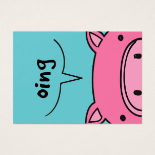 Pig Canvas Gift for Her, Cute Pig Lover 