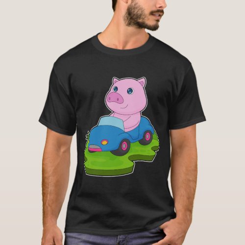 Pig Car T_Shirt